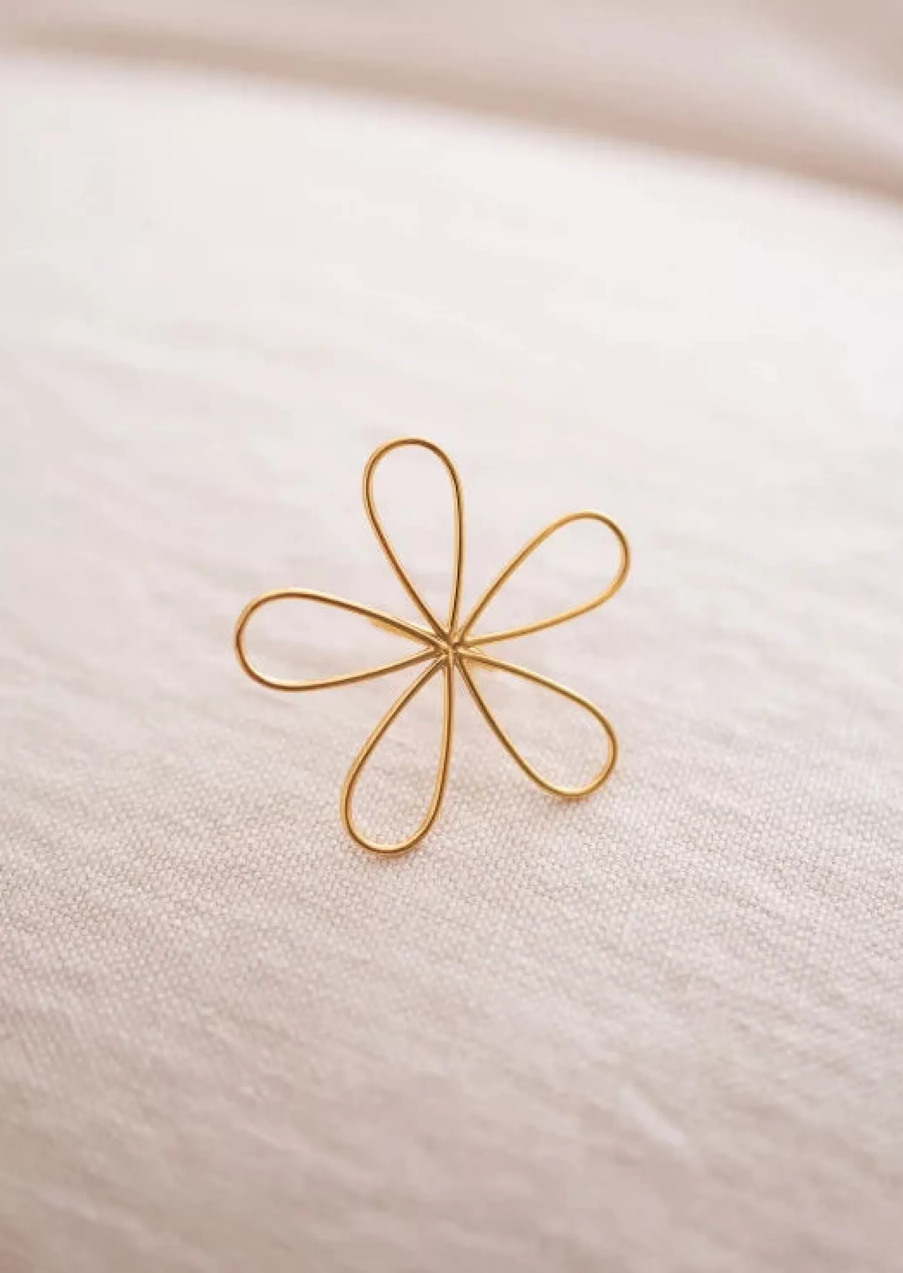 Store Bague Barkley Dorée - Forme de Fleur - Bijoux FemmeEasy Clothes Bagues
