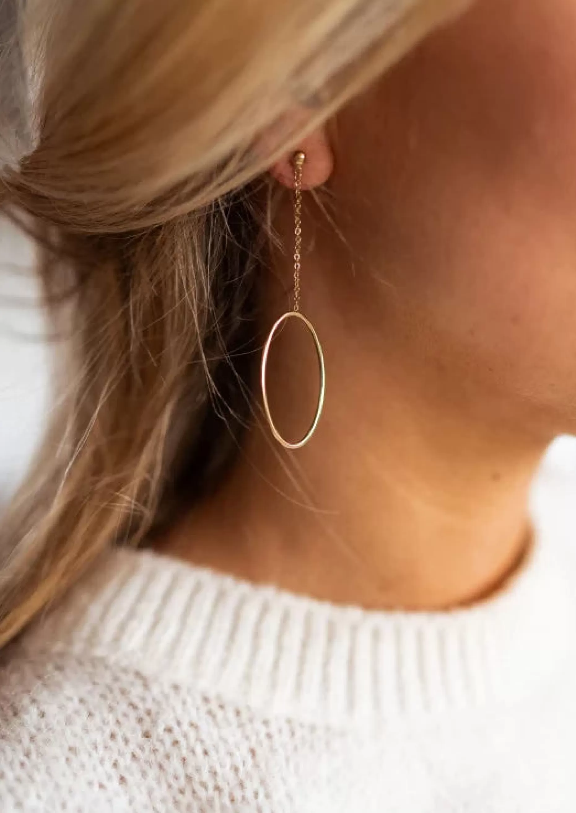 Online Boucles d’oreilles Jura dorées | Boucles d'oreilles habillées | Prêt-à-porter en ligne | Easy Clothes Boucles d'oreilles