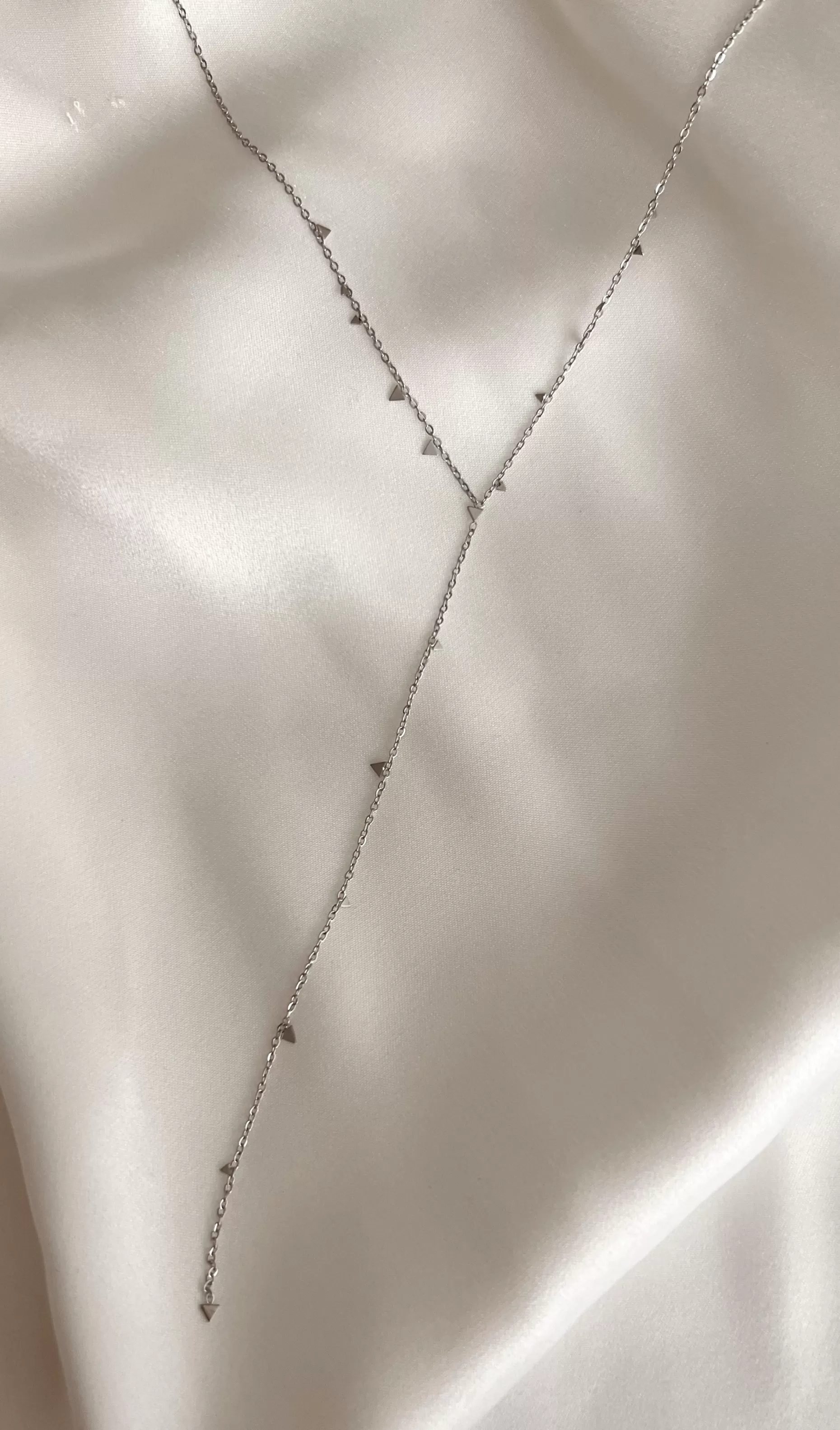 Cheap Collier Eryn argenté | Collier argenté multi-rangs | prêt-à-porter en ligne |  Easy Clothes Colliers