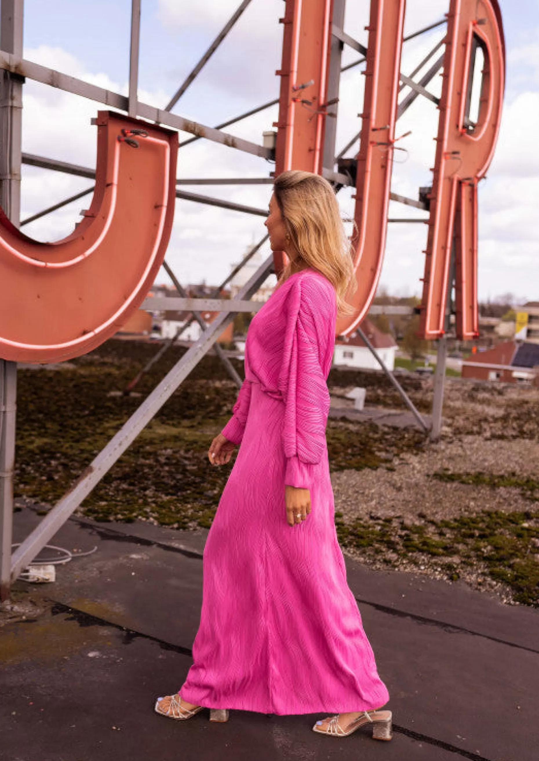 Cheap Robe Sega rose | Robe rose de cocktail | Prêt-à-porter en ligne | Easy Clothes Femme Robes