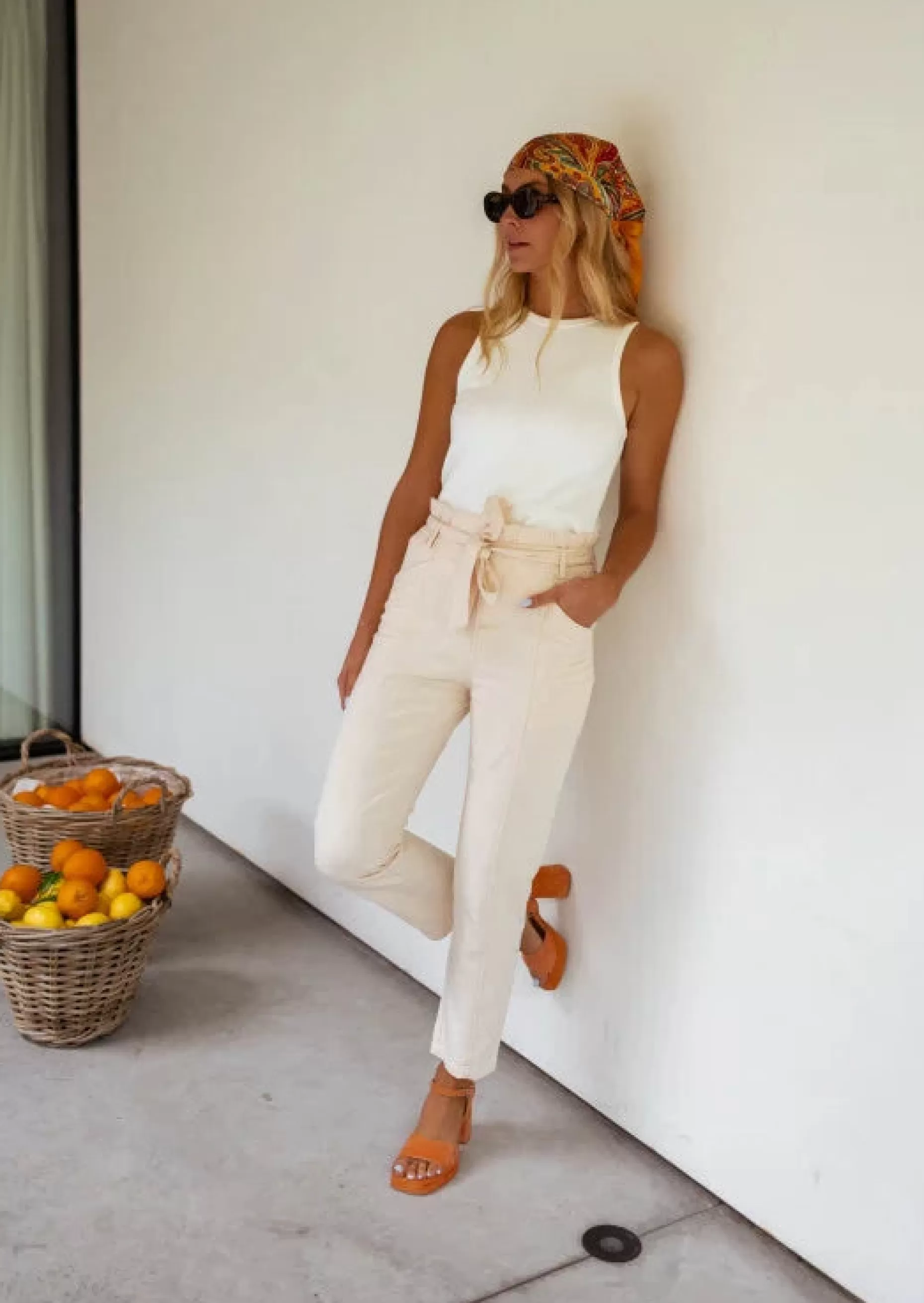 Store Top Carly blanc | Top blanc basique | Prêt-à-porter en ligne | Easy Clothes Femme Tops & T-shirts